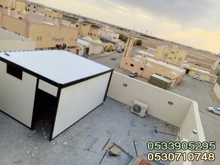 بناء غرفة للحارس ساندوتش بنل