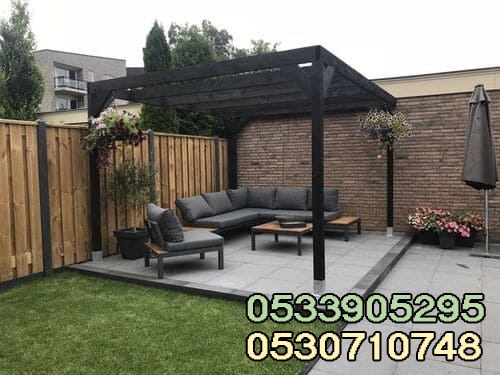 برجولات احواش خشب جدة 2026